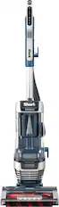 Front. Shark - Stratos Upright Vacuum with DuoClean PowerFins HairPro, Self-Cleaning Brushroll, Odor Neutralizer Technology - Navy.