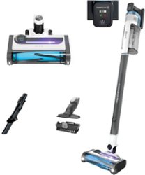 Shark - Cordless Pro Stick Vacuum with Clean Sense IQ and Odor Neutralizer, PowerFins Plus Brushroll - Light Blue - Front_Zoom