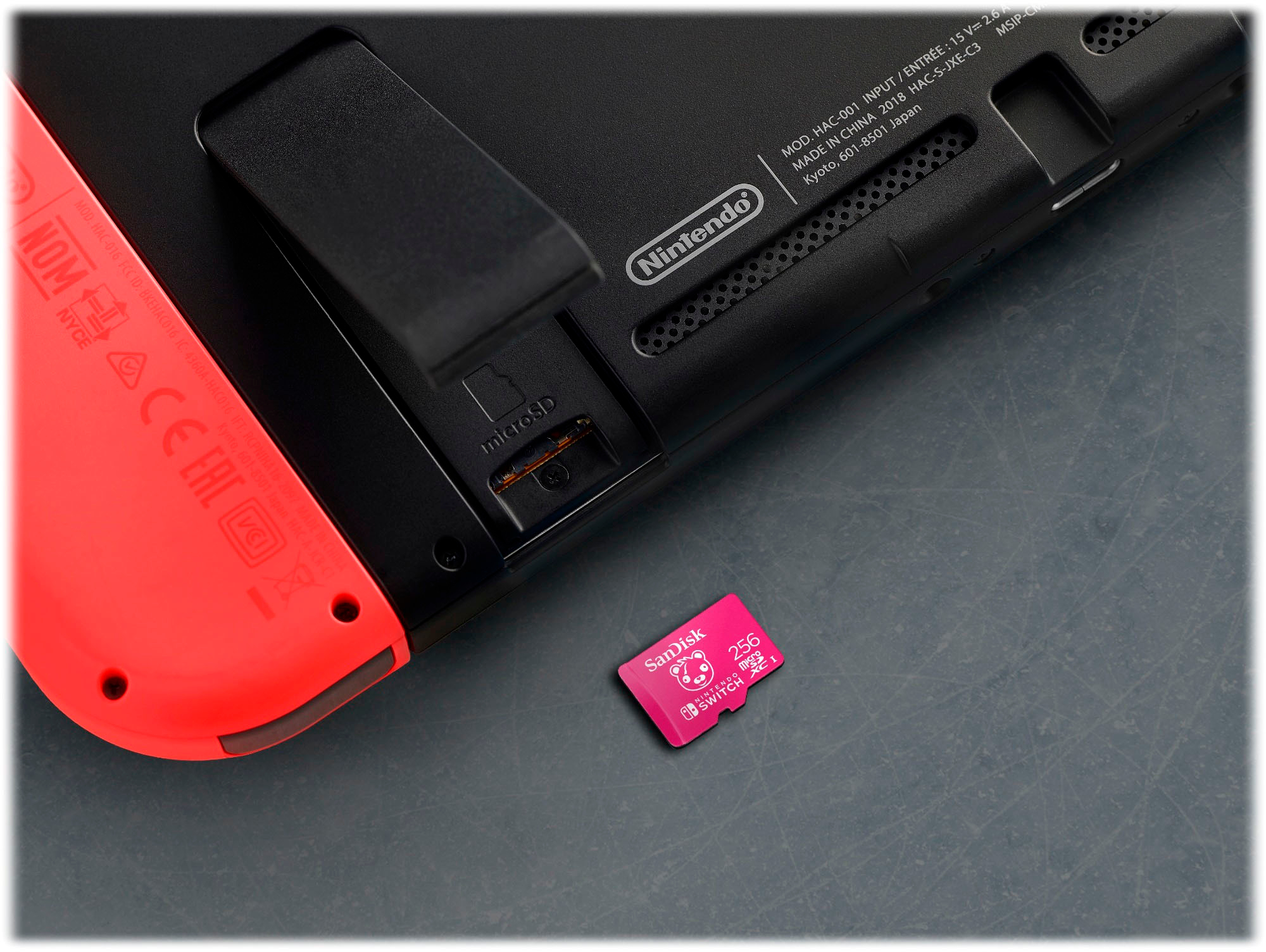 SanDisk 256GB Fortnite microSDXC Tarjeta para Nintendo Switch, Tarjeta de  memoria con licencia de Nintendo