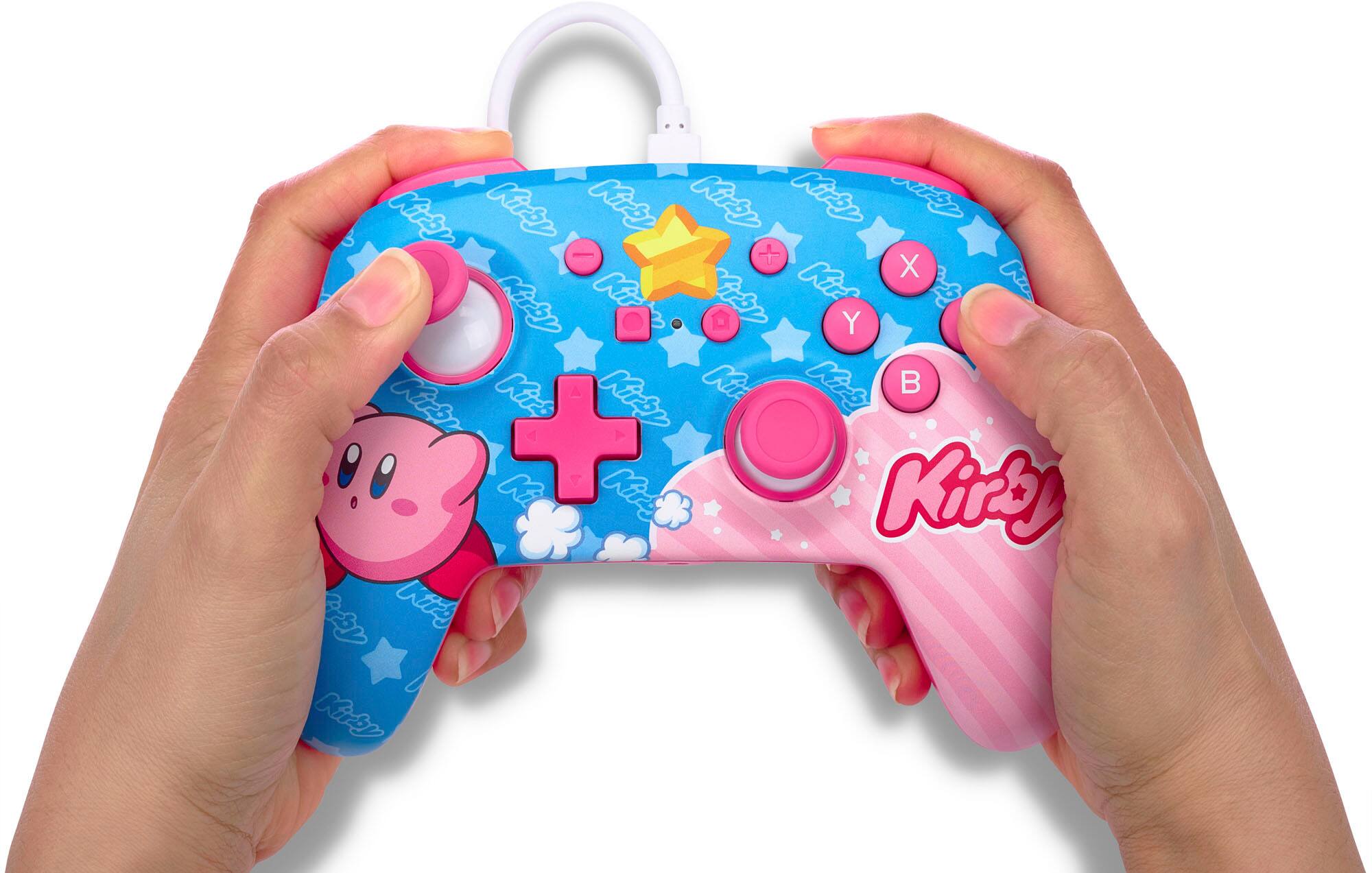 Alt View 17. PowerA - Enhanced Wired Controller for Nintendo Switch - Kirby.