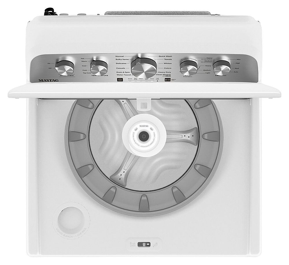 Maytag Maytag - 4.5 Cu. Ft. High Efficiency Top Load Washer with Extra Power Button - White 7