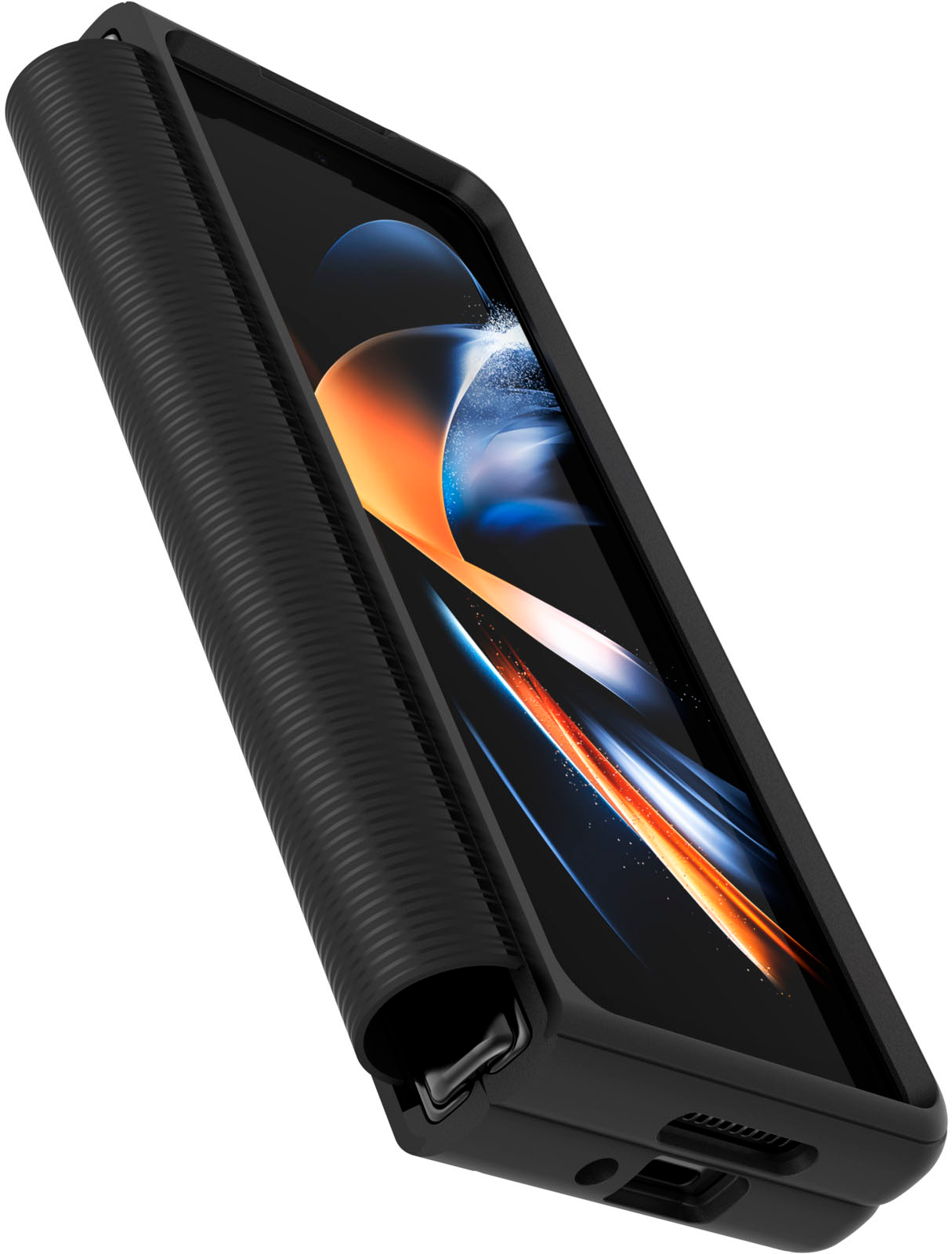 OtterBox Galaxy Z Fold4 Symmetry Series Flex Case Black
