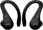 Front. JVC - Fitness True Wireless Headphones - Black.