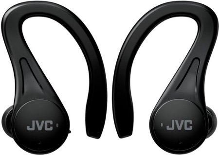 JVC - Fitness True Wireless  Headphones - Black