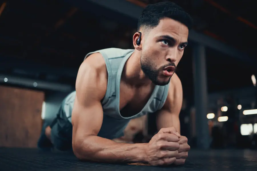 Alt View 15. JVC - Fitness True Wireless  Headphones - Black.