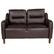 Alt View 1. Alamont Home - Newton Hill Living Room Loveseat - Brown.