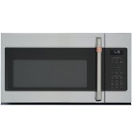 Café - 1.9 Cu. Ft. Over-the-Range Microwave with Sensor Cooking - Stainless Steel - Front_Zoom