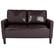 Alt View 1. Alamont Home - Asti Living Room Loveseat - Brown LeatherSoft.