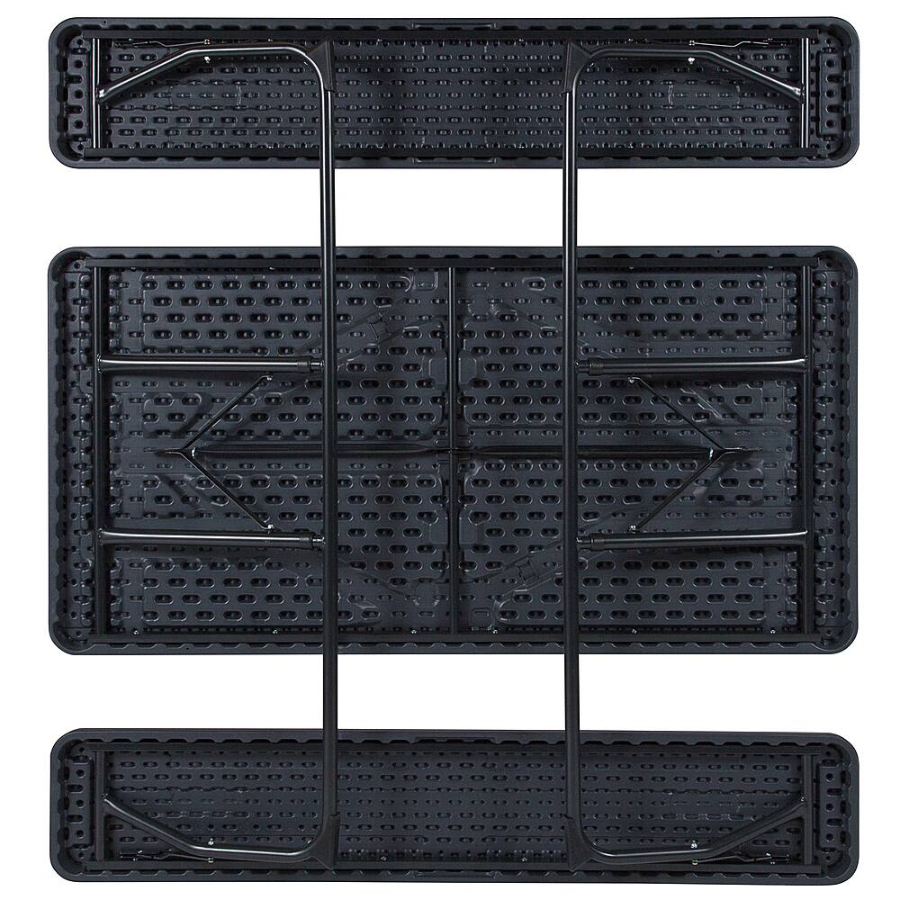 Alt View 16. Alamont Home - Folding Picnic Table - Charcoal.