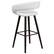 Alt View 16. Alamont Home - Brynn Series Contemporary Vinyl Barstool (set of 2) - White.