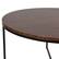 Alt View 13. Alamont Home - Hampstead Collection Coffee Table - Walnut/Matte Black.