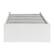 Alt View 16. Alamont Home - 4 Drawer Slim Wood Top Cast Iron Frame Vertical Storage Dresser with Easy Pull Fabric Drawers - White/Gray.