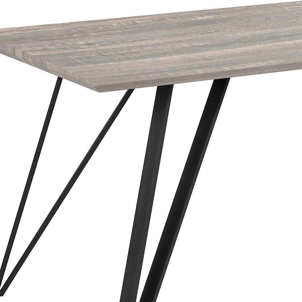 Alamont Home Corinth 31.5" x 63" Dining Table Distressed Gray ALAIHEU