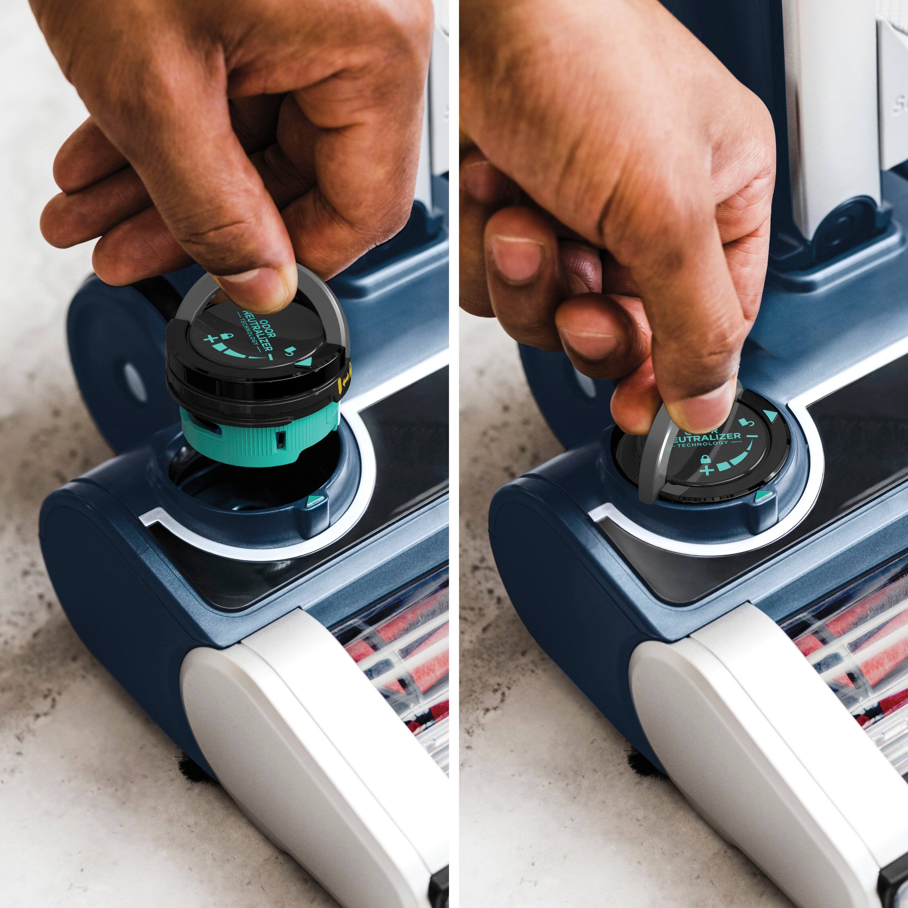 Left. Shark - Odor Neutralizer Technology Vacuum Cartridges - Teal.