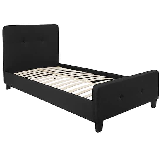 Flash Furniture Tribeca Twin Platform Bed Black HG 21 GG Best Buy