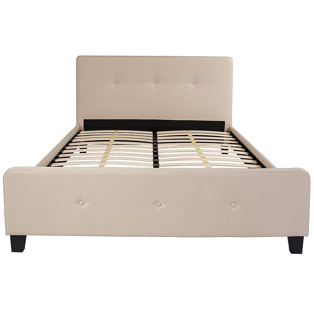 Alt View 12. Alamont Home - Tribeca Queen Platform Bed - Beige.
