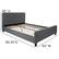 Left. Alamont Home - Tribeca Queen Platform Bed - Beige.