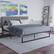 Alt View 14. Alamont Home - Bentley King Platform Bed - Black.