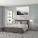 Alt View 13. Alamont Home - Tribeca Queen Platform Bed - Dark Gray.