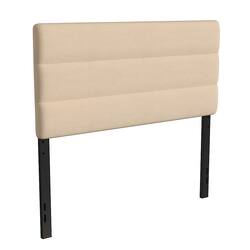 Flash Furniture - Paxton Full Headboard - Upholstered - Cream - Front_Zoom