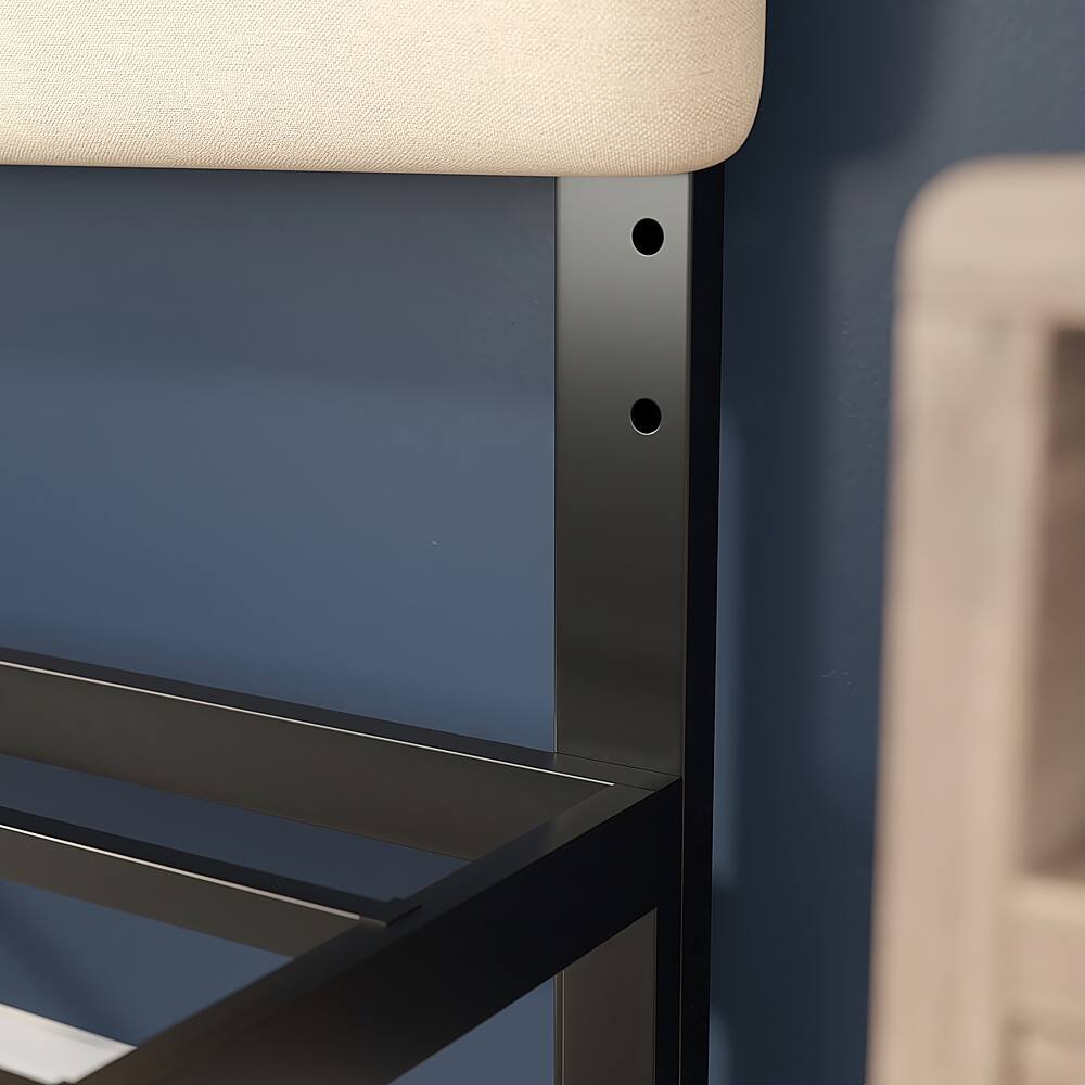 Alt View 16. Alamont Home - Paxton Full Headboard - Upholstered - Cream.