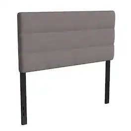 Alamont Home - Paxton Full Headboard - Upholstered - Gray