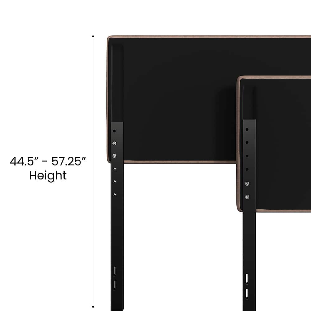 Alt View 13. Alamont Home - Paxton King Headboard - Upholstered - Taupe.