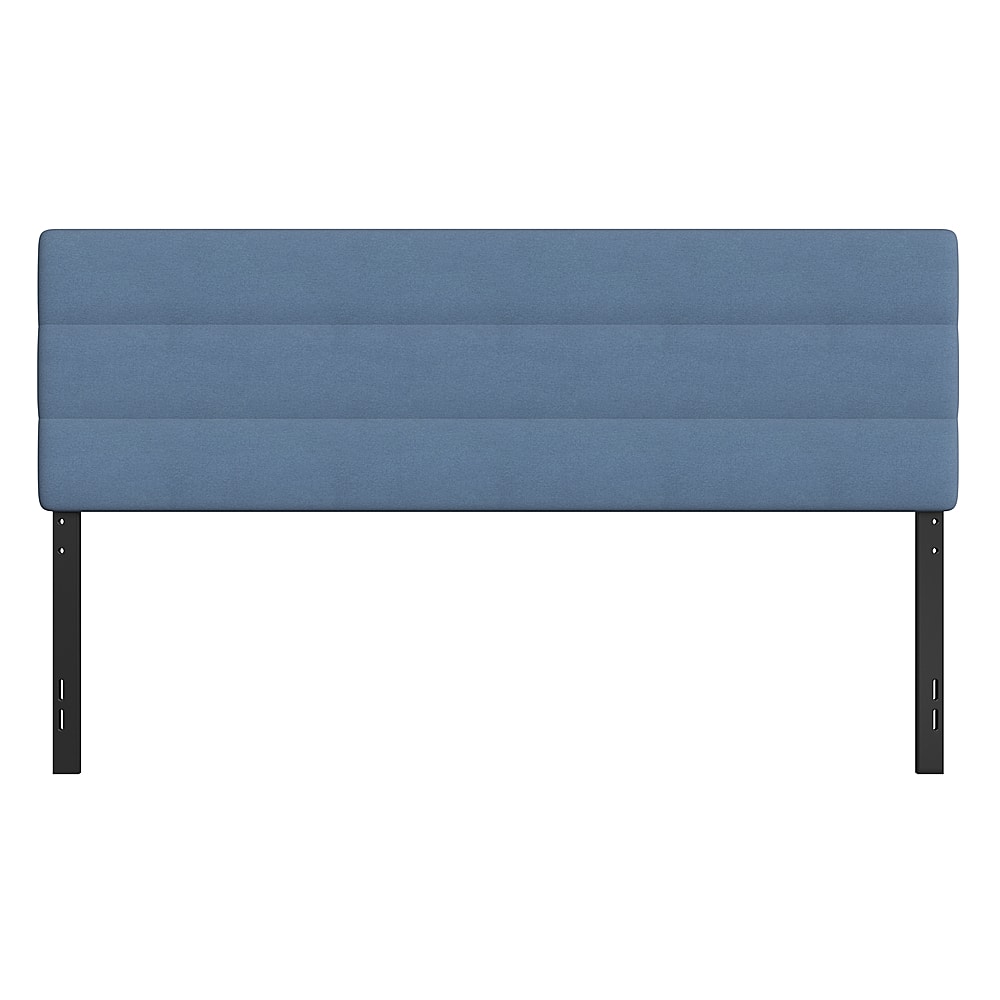 Alt View 11. Alamont Home - Paxton King Headboard - Upholstered - Blue.