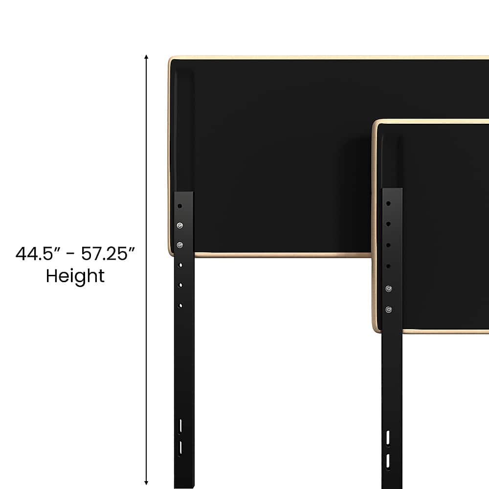 Alt View 13. Alamont Home - Paxton King Headboard - Upholstered - Cream.