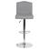Alt View 11. Alamont Home - Bellagio Contemporary Adjustable Height Barstool (set of 2) - Light Gray Fabric.