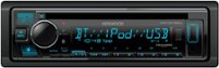 Kenwood - Bluetooth CD/Digital Media (DM) Receiver and Satellite Radio-Ready with Detachable Faceplate - Black - Front_Zoom