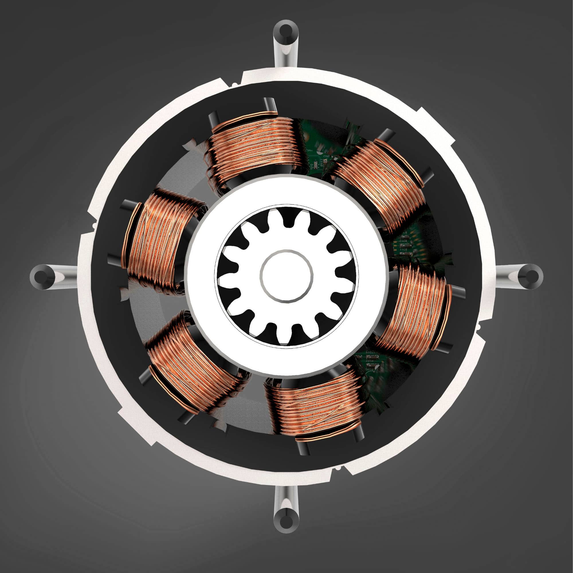 Alt View 17. Greenworks - 80 Volt 16-Inch Cutting Diameter Straight Shaft Grass Trimmer and Axial Blower (1 x 2.0Ah Battery and 1 x Charger) - Green.