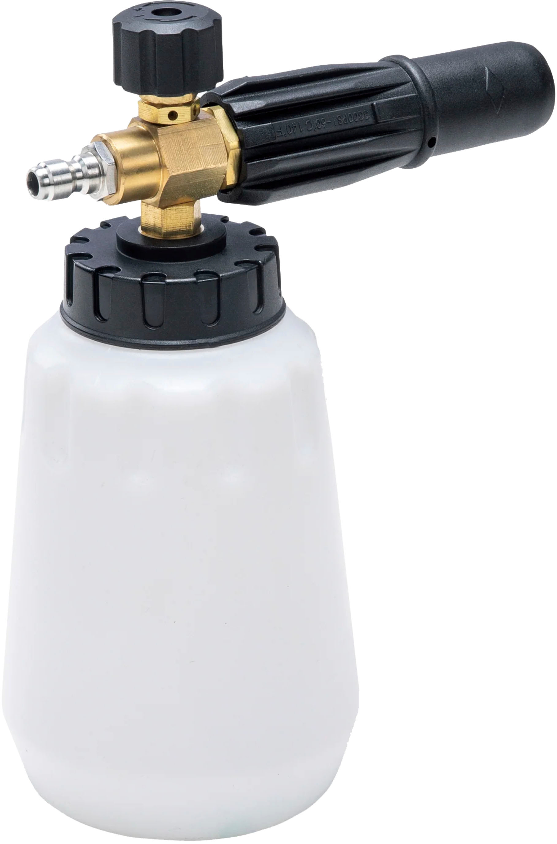 Pressure Washer Foam Cannon Snow Foam Lance & Extension Wand with 1/4” Quick Connector & 5 Spray Tips & Turbo Nozzle for Portland Husky Ryobi