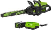 Greenworks 80V 21” Lawn Mower, 13” String Trimmer, and 730 Lear Blower  Combo with 4 Ah Battery & Charger) 3-piece combo Green 1345202 - Best Buy