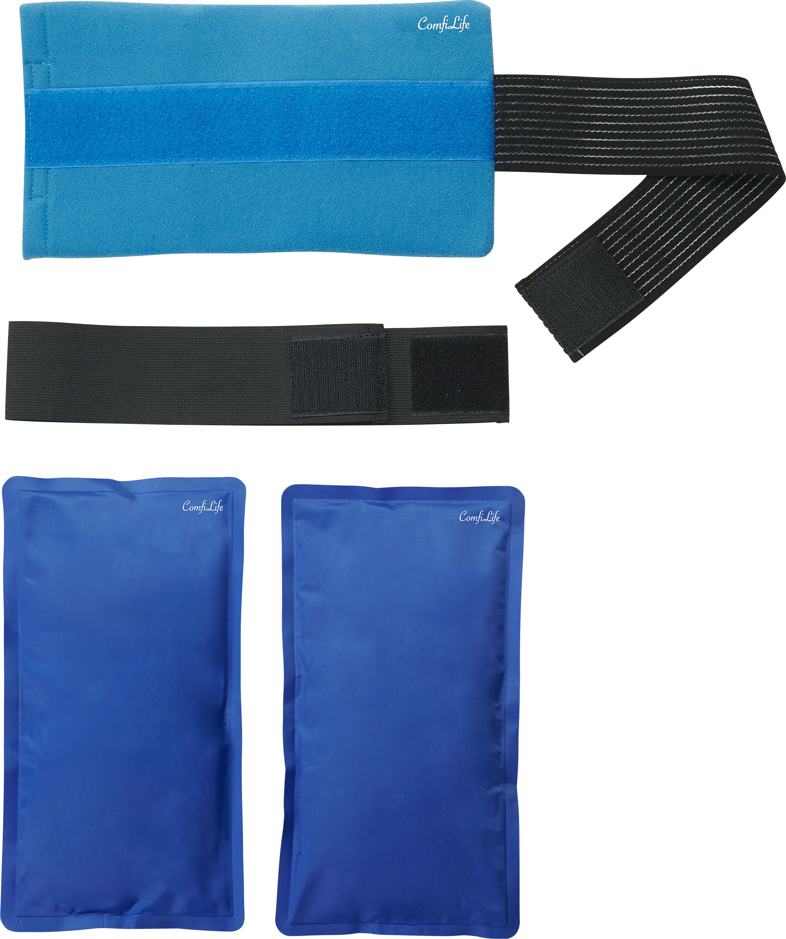 Best Buy: ComfiLife Reusable Hot and Cold Compress Medium Blue GP-MF-MED