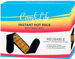 ComfiLife - Instant Hot Pack Belt - Black - Front_Zoom