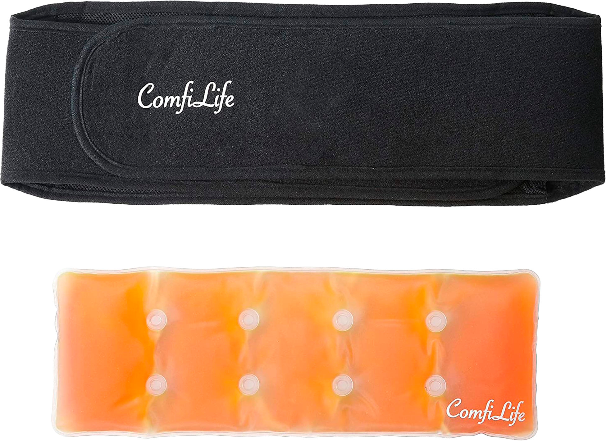 Angle View: ComfiLife - Instant Hot Pack Belt - Black