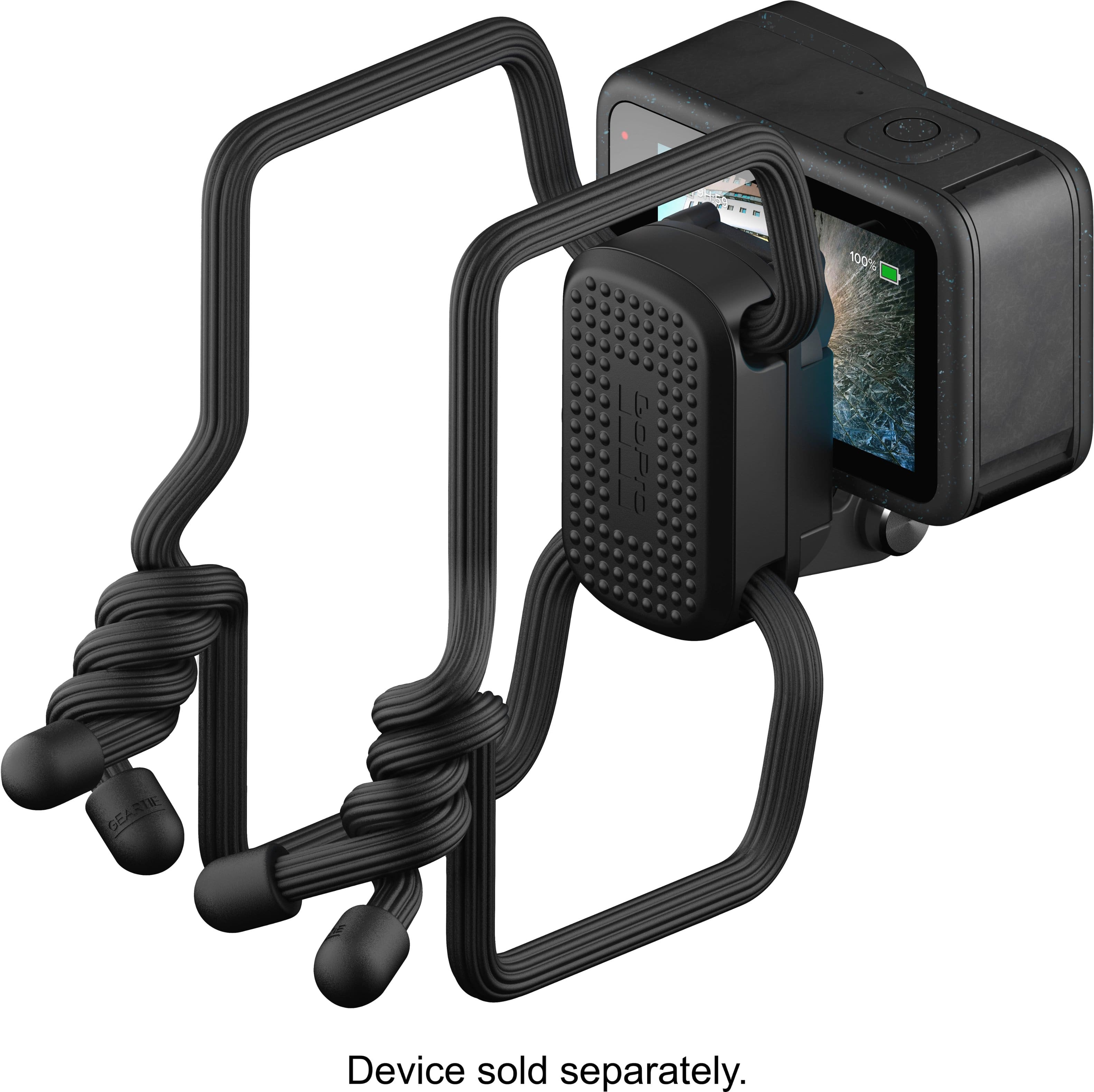 Alt View 15. GoPro - Flexible Grip Mount - Black.