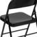 Alt View 21. Alamont Home - Hercules Series Double Braced Metal Folding Chair (set of 2) - Black.