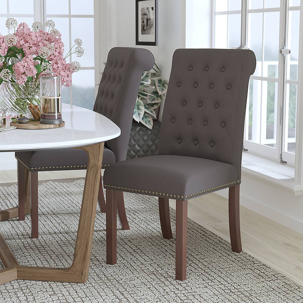 Alamont Home Hercules Dining Chair Dark Gray Fabric ALACUQ216327
