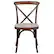 Alt View 11. Alamont Home - Hercules Cross Back Chair - Mahogany.