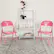 Alt View 12. Alamont Home - Hercules Metal Upholstered Folding Chair - Bubblegum Pink.