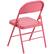 Alt View 14. Alamont Home - Hercules Metal Upholstered Folding Chair - Bubblegum Pink.