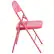 Alt View 16. Alamont Home - Hercules Metal Upholstered Folding Chair - Bubblegum Pink.
