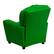 Alt View 19. Alamont Home - Chandler Kids Recliner - Green LeatherSoft.