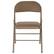 Alt View 11. Alamont Home - Hercules Vinyl Upholstered Folding Chair - Beige.