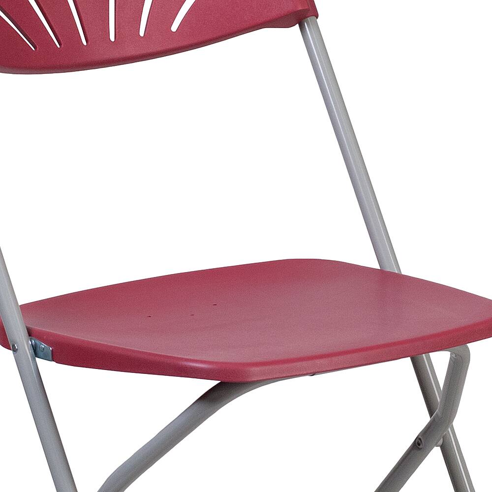 Alt View 15. Alamont Home - Hercules Folding Chair - Burgundy.