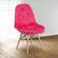 Alt View 12. Alamont Home - Calvin Accent Chair - Hot Pink.
