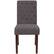 Alt View 11. Alamont Home - Hercules Dining Chair - Dark Gray Fabric.