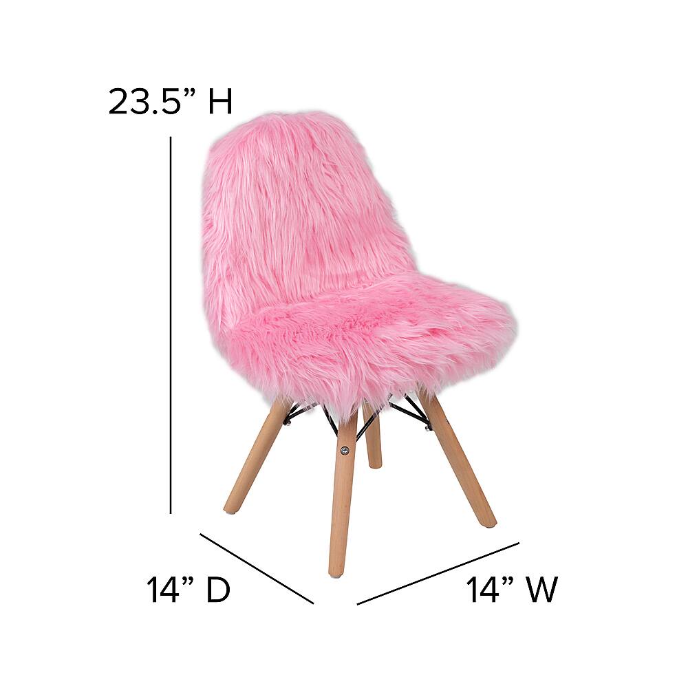 Best Buy: Alamont Home Zula Kids Chair Light Pink 4-DL-DA2018-1-LP-GG